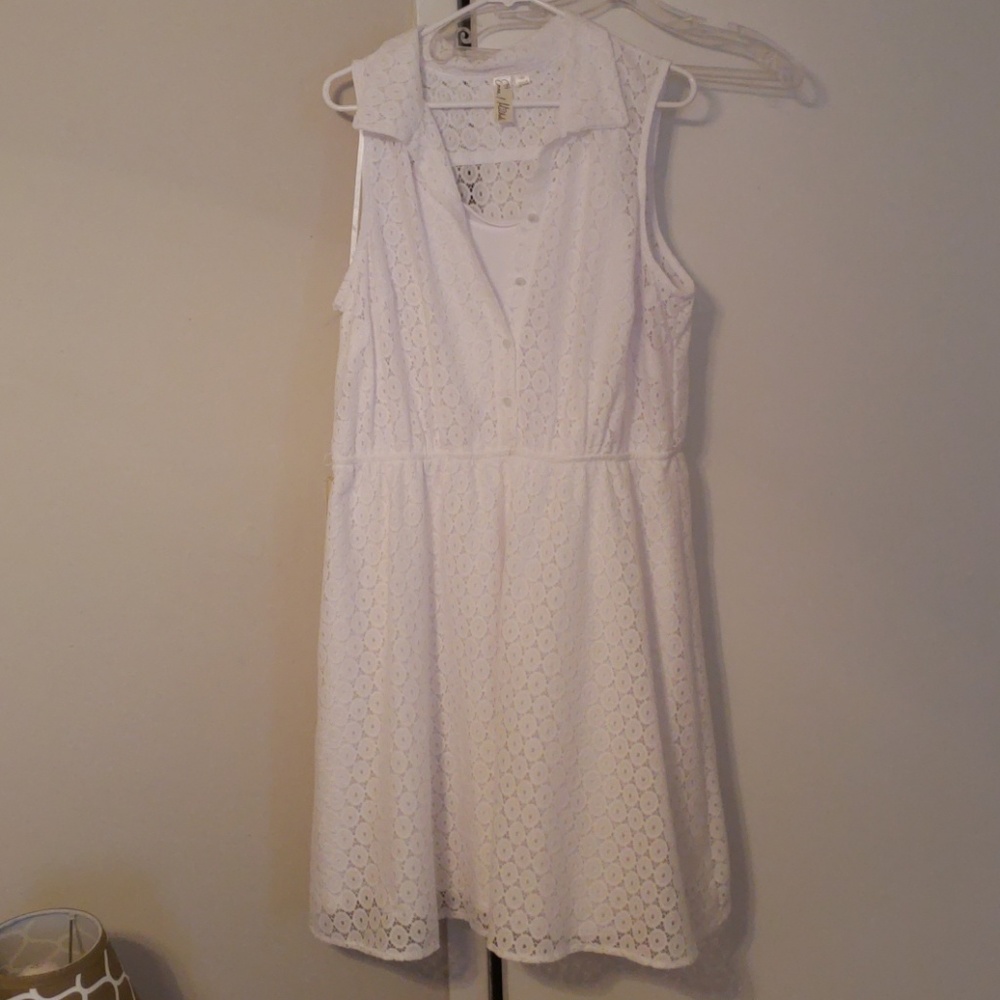 White dress